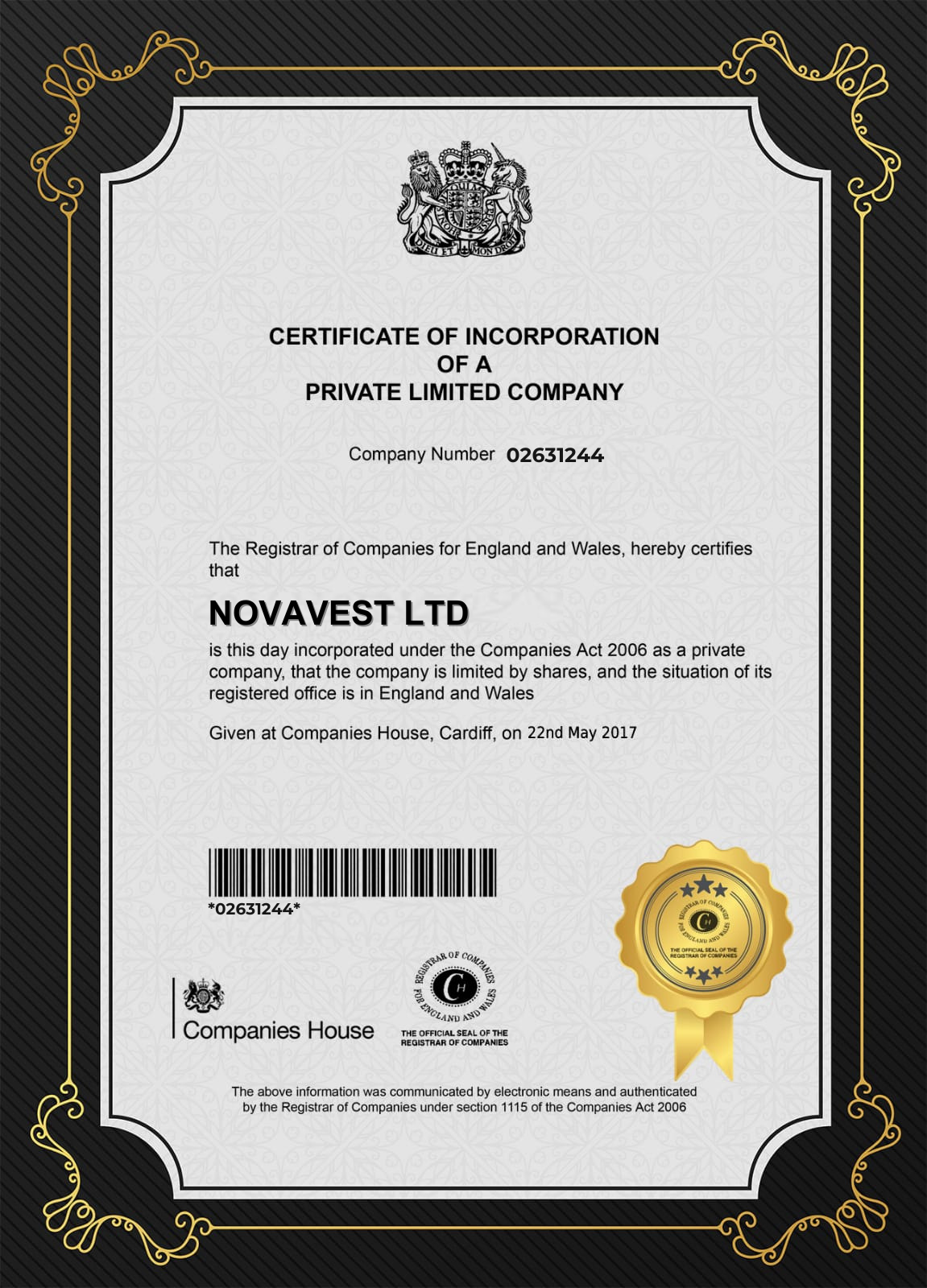 Company Registration Image